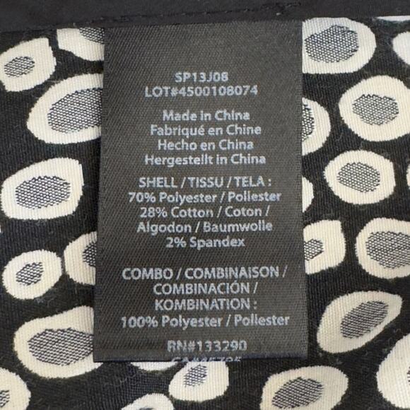 Rachel Zoe Leopard Animal Print Blk Grey Blazer Jacket Pockets Tailored Size 4 - Picture 7 of 11